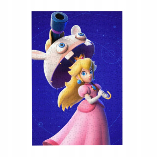 Puzzle 1000 dielikov Princezná Peach Drevené puzzle
